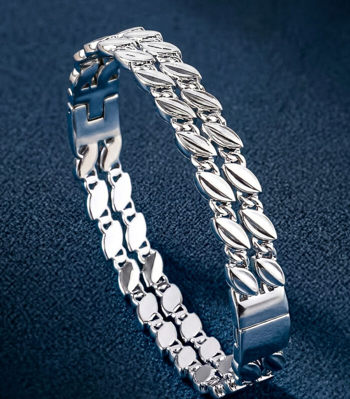 Βραχιόλι MARONI Silver Laurel Duo