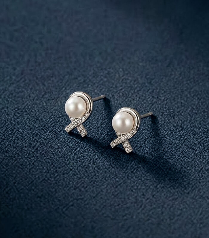 Σκουλαρίκια MARONI Pearl Embrace