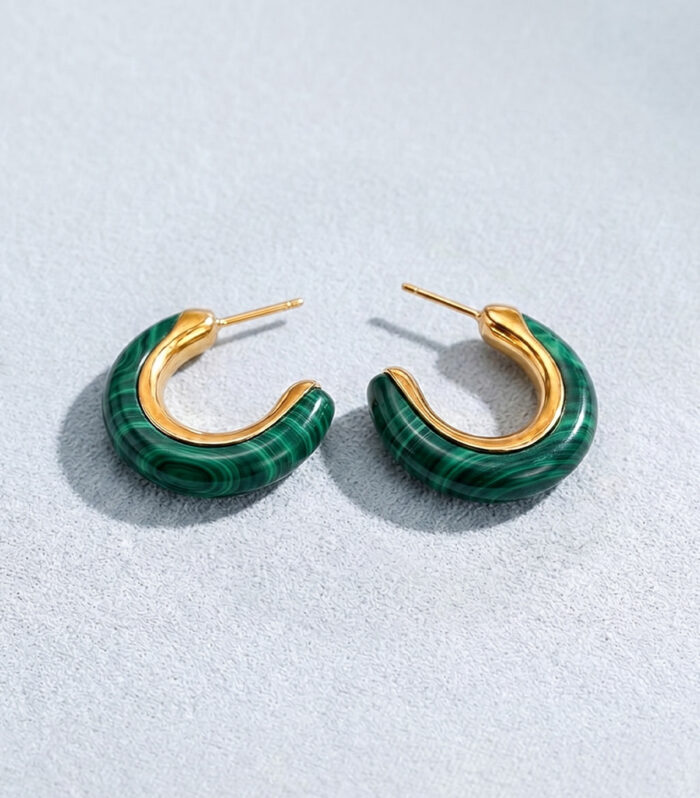 Σκουλαρίκια MARONI Twisted Pearl Button