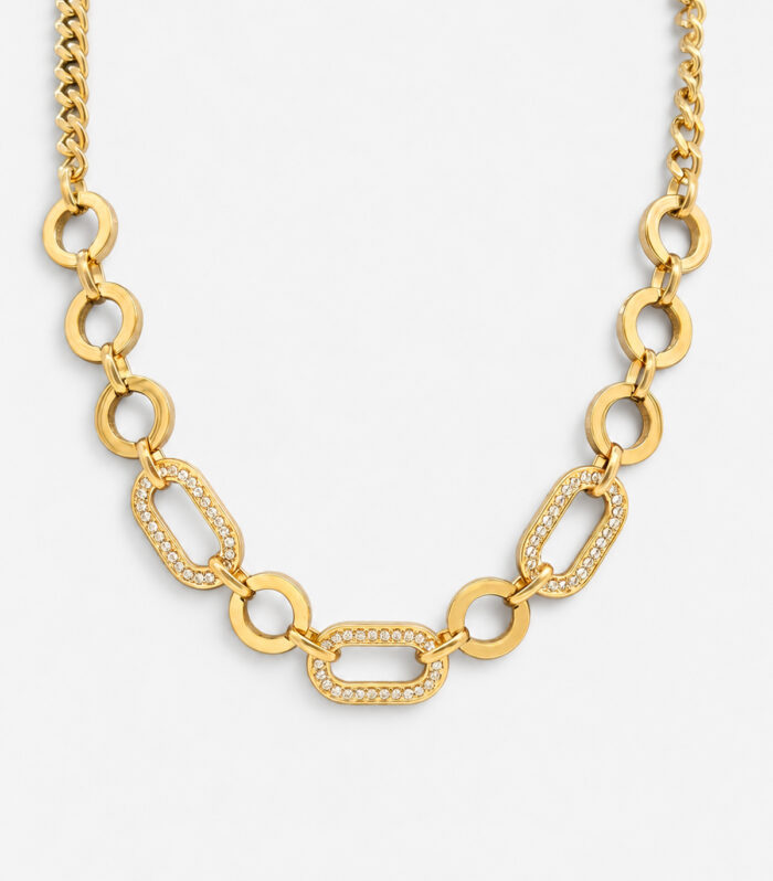 Κολιέ MARONI CRYSTAL LINK