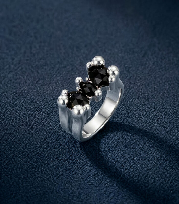 Δαχτυλίδι MARONI ONYX TRINITY