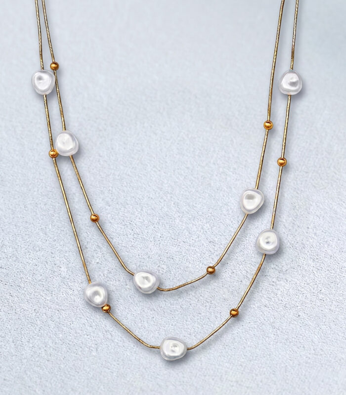 Κολιέ MARONI LUNA PEARL