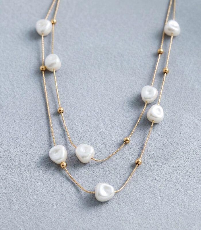 Κολιέ MARONI LUNA PEARL