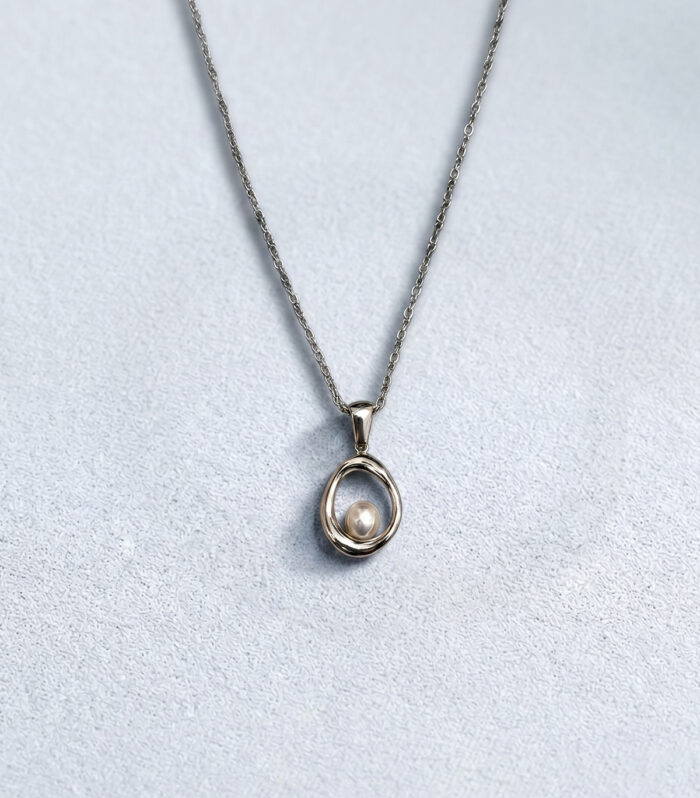 Κολιέ MARONI PEARL DROP