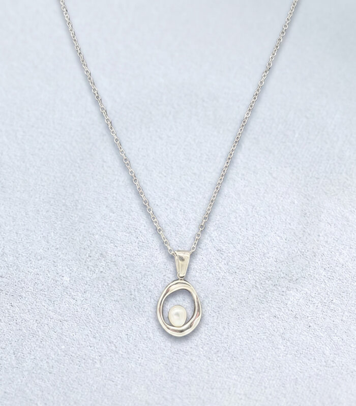 Κολιέ MARONI PEARL DROP