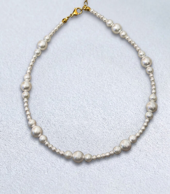 Κολιέ MARONI PEARL GRADIENT