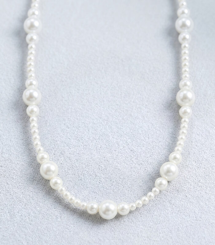 Κολιέ MARONI PEARL GRADIENT