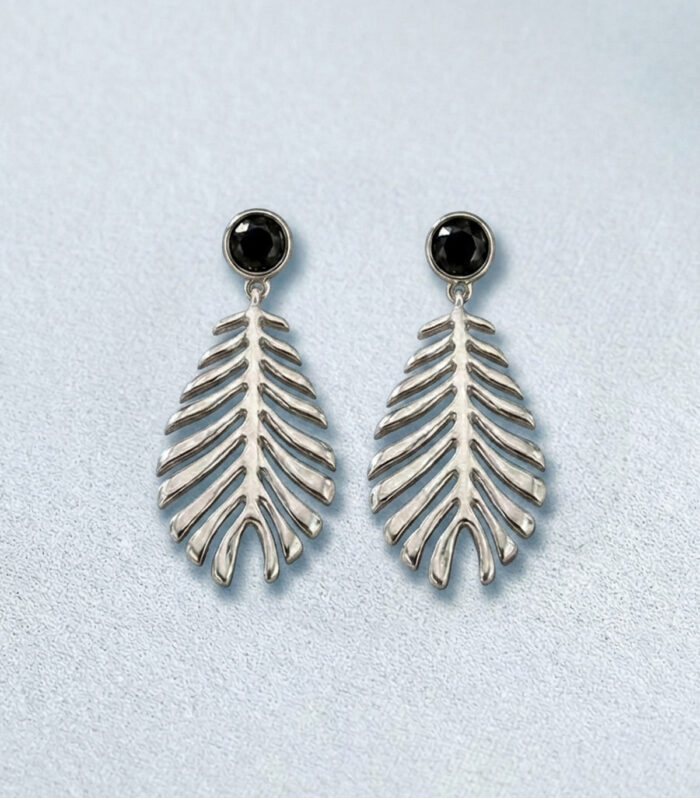 Σκουλαρίκια MARONI ONYX