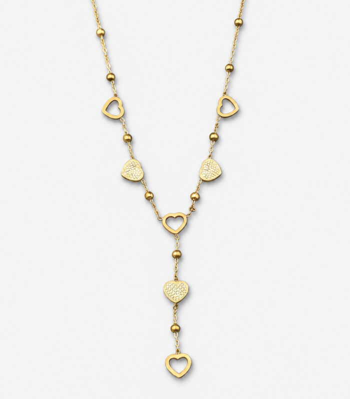 Κολιέ MARONI Heart Cascade