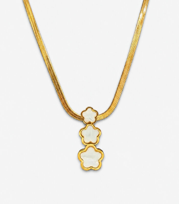 Κολιέ MARONI Trio Flora Pendant