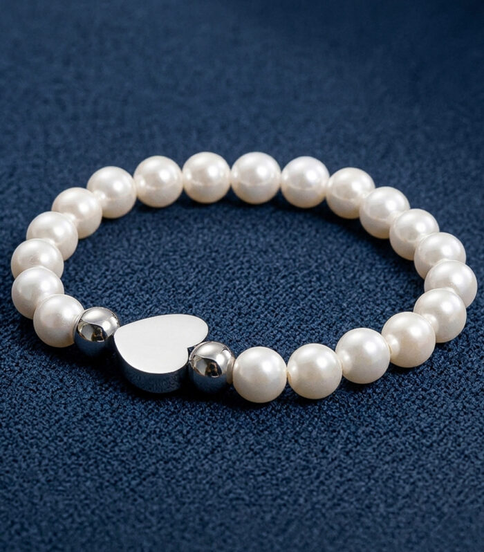 Βραχιόλι MARONI PEARL HEART