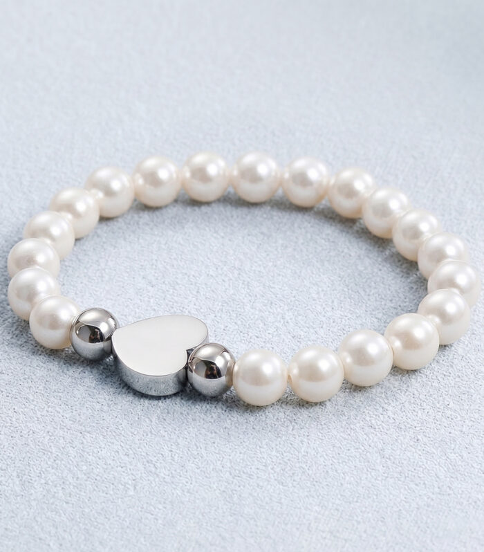Βραχιόλι MARONI PEARL HEART