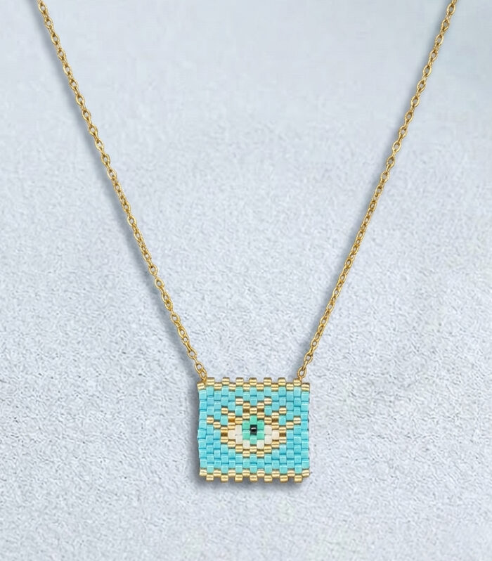 Κολιέ MARONI AQUA TALISMAN