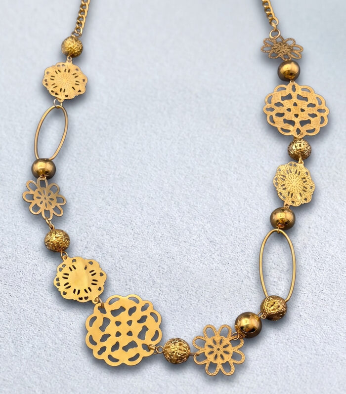 Κολιέ MARONI Baroque Filigree Blossom