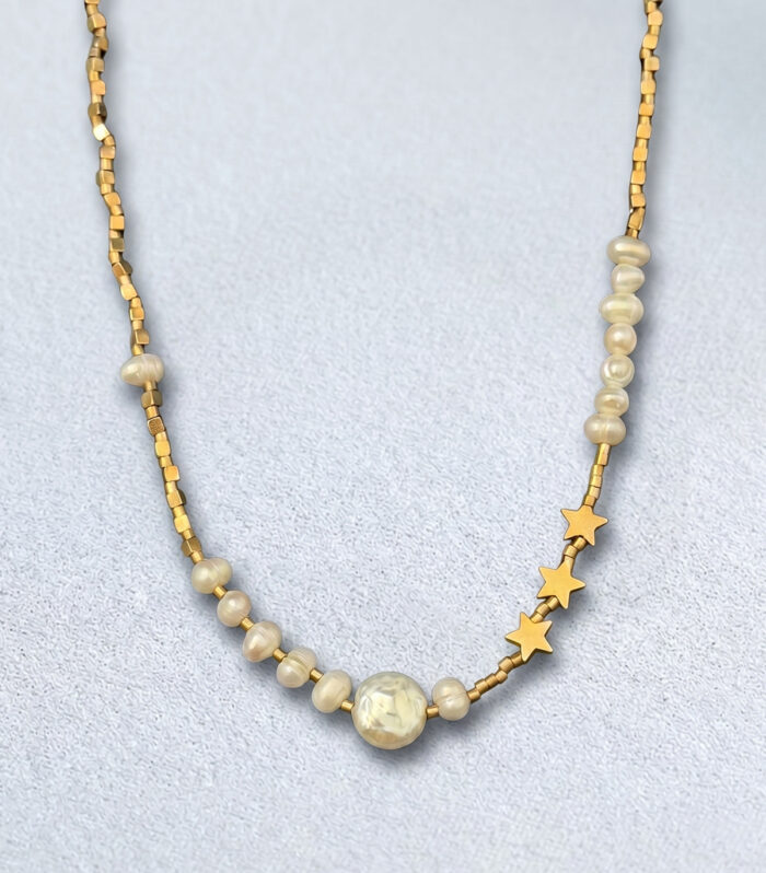 Κολιέ MARONI Cosmic Pearl & Stars