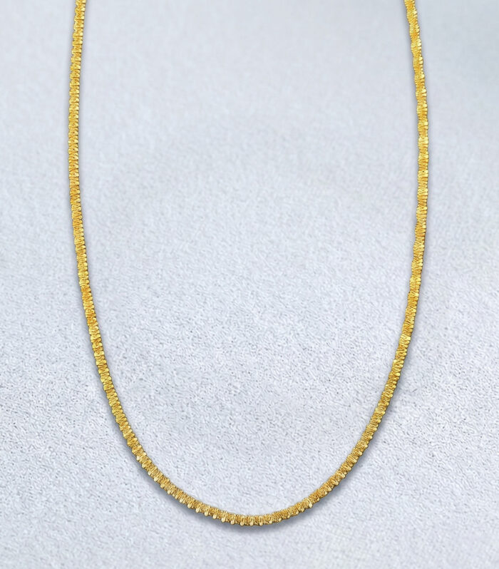Κολιέ MARONI Golden Stardust Strand