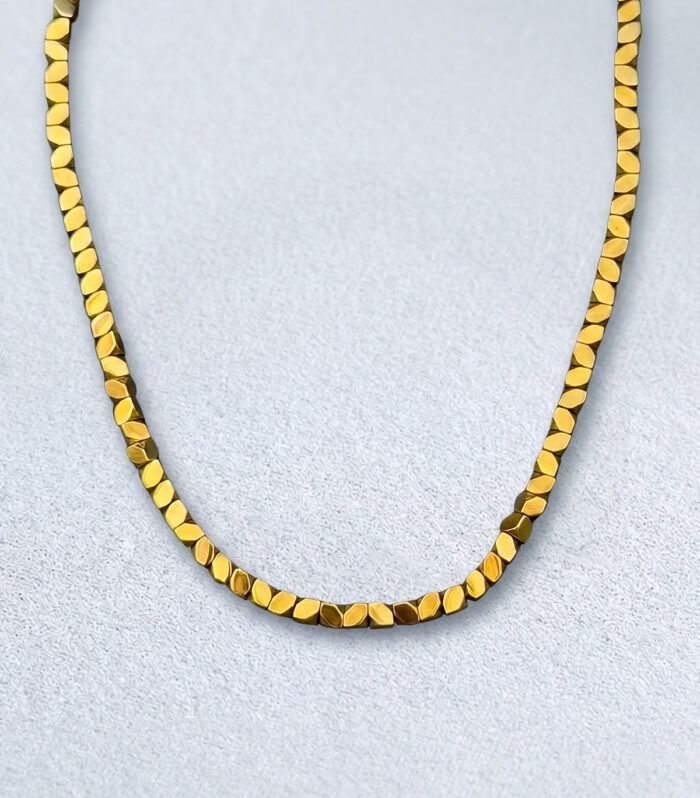 Κολιέ MARONI Liquid Pyrite Link