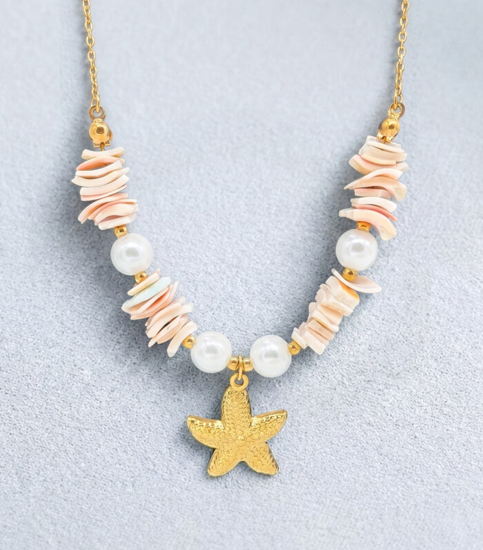 Κολιέ MARONI PINK REEF