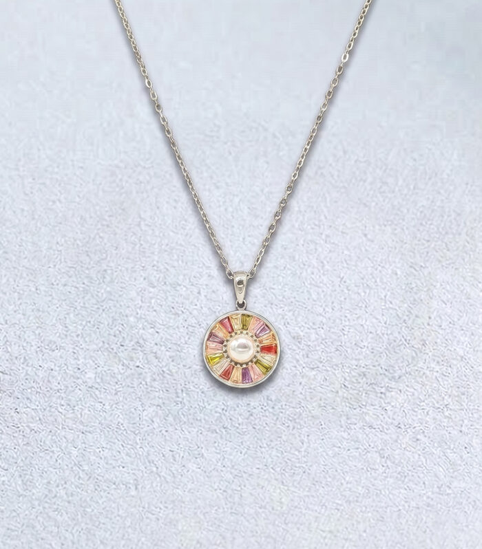 Κολιέ MARONI Rainbow Solar Coin