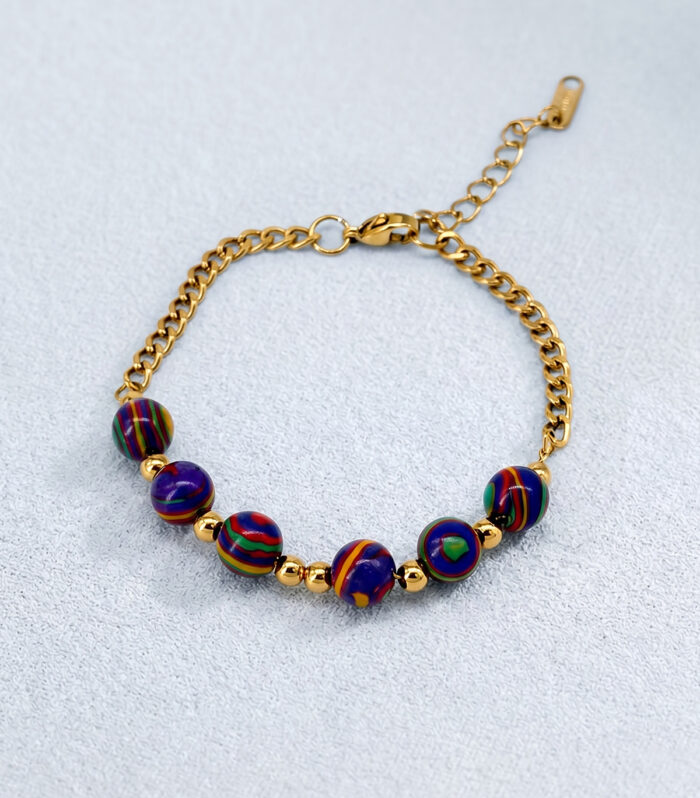 Βραχιόλι MARONI Psychedelic Stone Chain