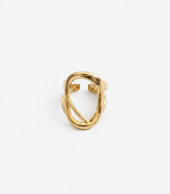 Δαχτυλίδι MARONI Abstract Oval Cut-Out