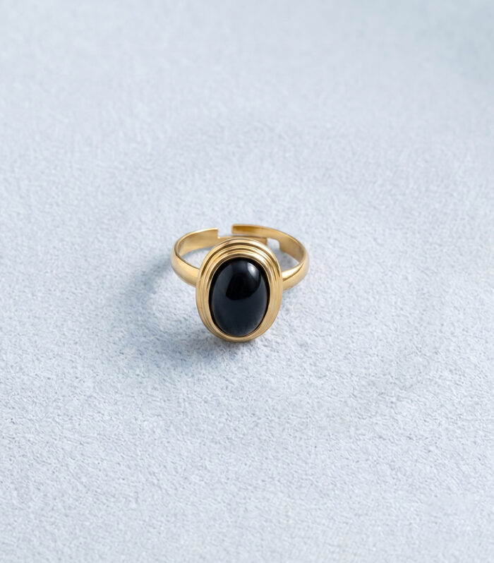 Δαχτυλίδι MARONI Black Onyx Signet