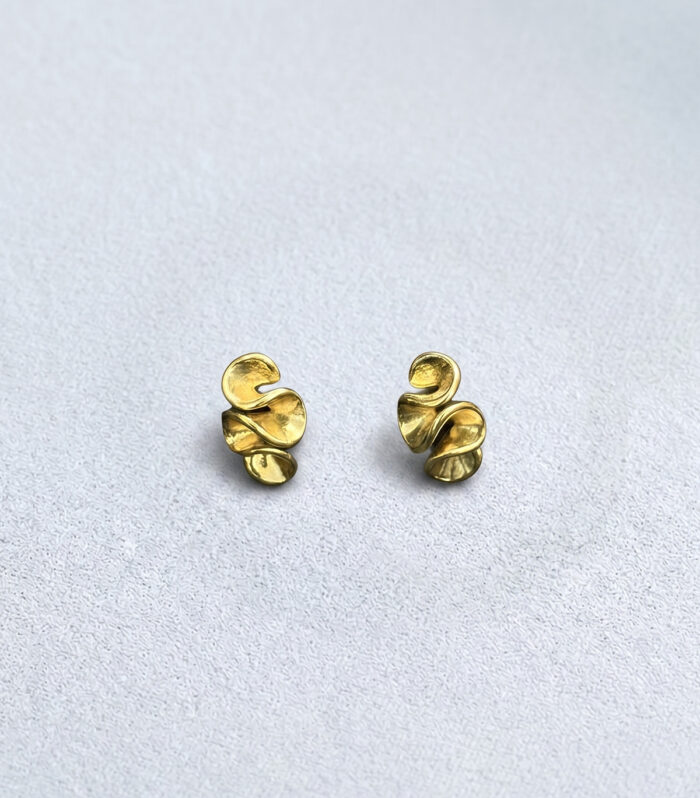 Σκουλαρίκια MARONI Molten Swirl Studs