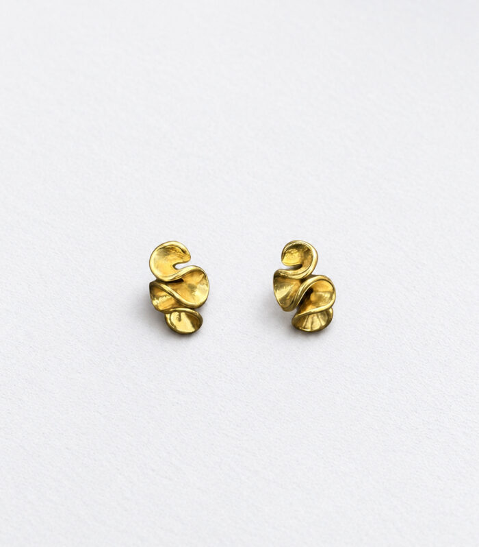 Σκουλαρίκια MARONI Molten Swirl Studs