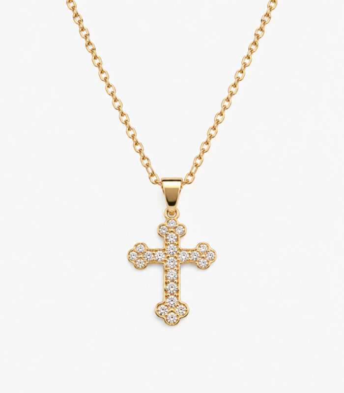 Σταυρός MARONI Dainty Budded Silhouette