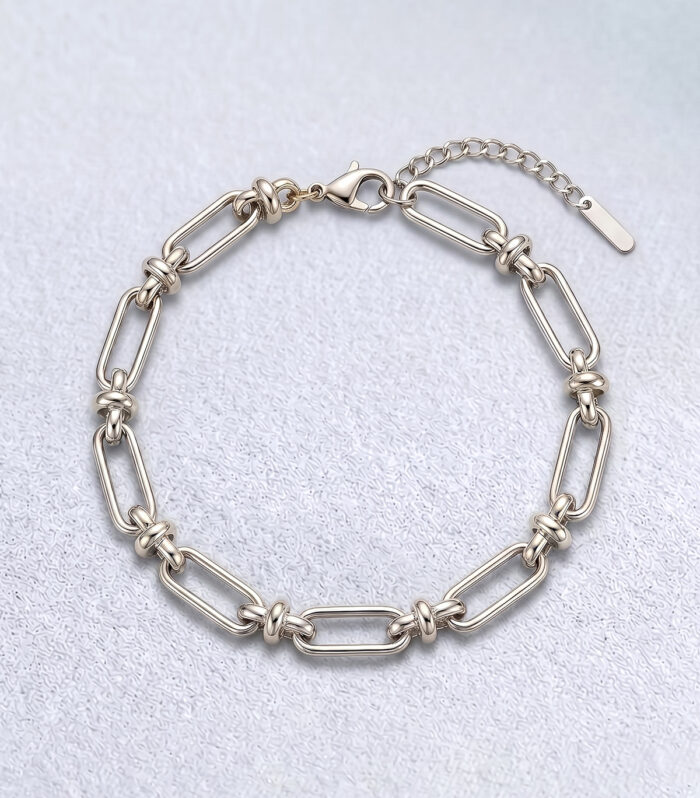 Βραχιόλι MARONI Golden Knot Paperclip