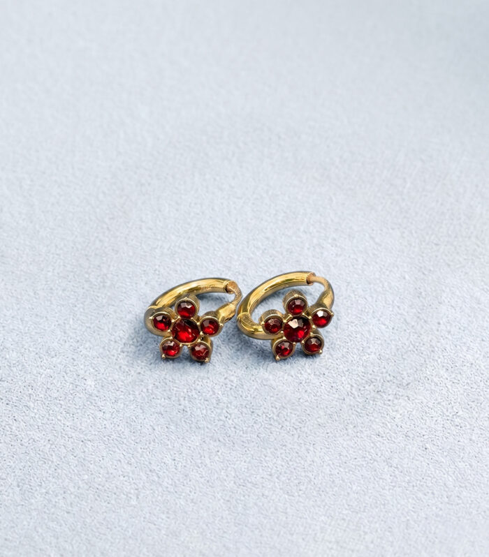 Σκουλαρίκια MARONI Petite Crystal Daisy