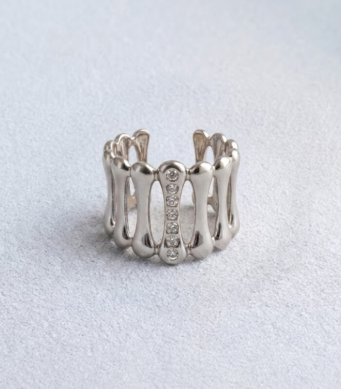 Δαχτυλίδι MARONI Architectural Crystal Cuff