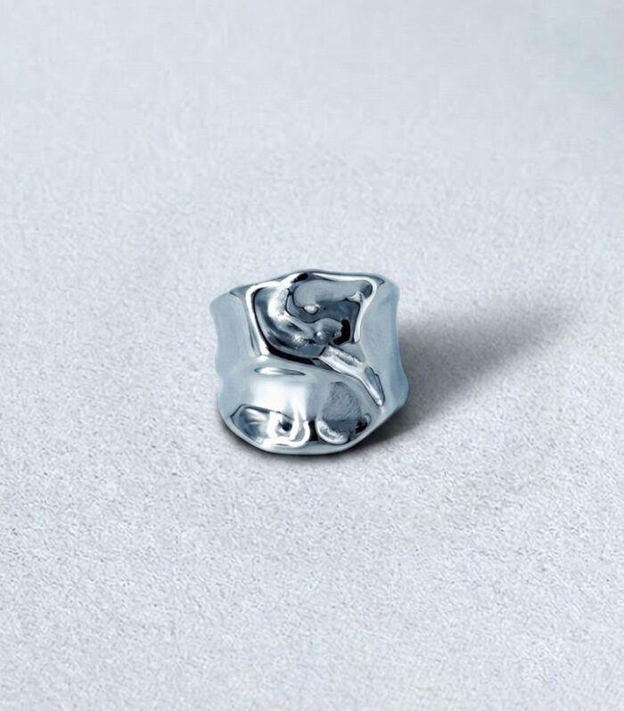 Δαχτυλίδι MARONI Irregular Melted Cuff