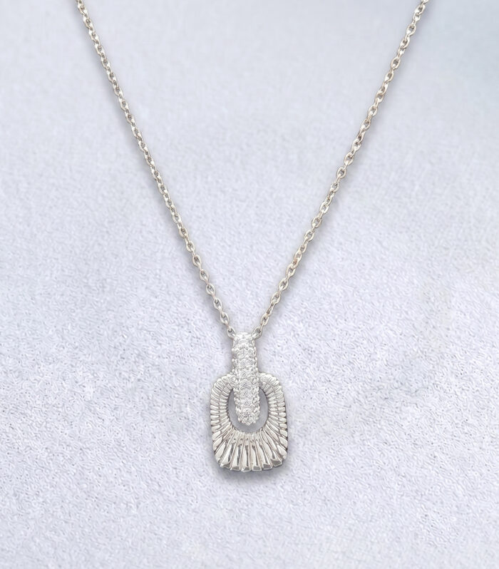 Κολιέ MARONI Art Deco Fan Pendant