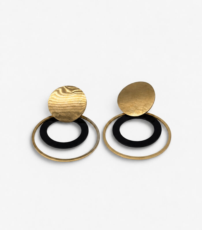Σκουλαρίκια MARONI Dual Circle