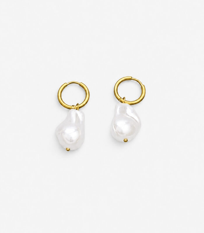 Σκουλαρίκια MARONI Irregular Pearl Drop