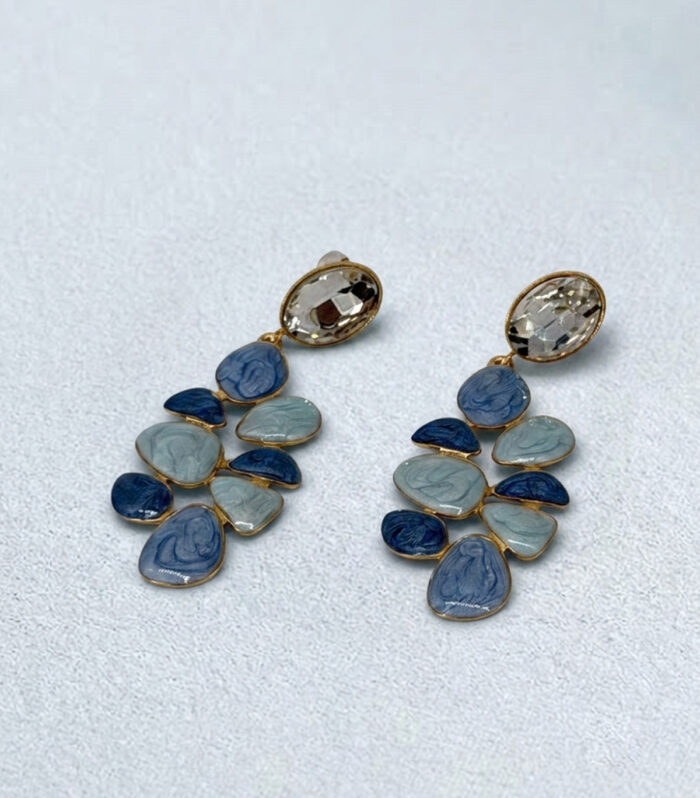 Σκουλαρίκια MARONI Pebble Cluster Drop