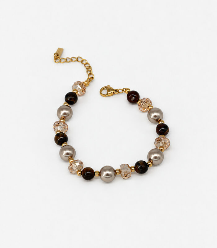 Βραχιόλι MARONI FACETED ORB LINK