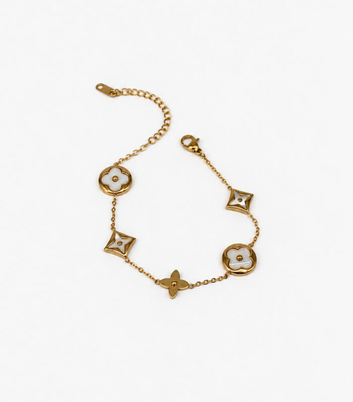 Βραχιόλι MARONI MULTI MOTIF FLORAL CHAIN