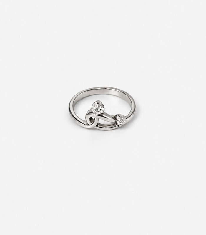 Δαχτυλίδι MARONI TWISTED STONE RING