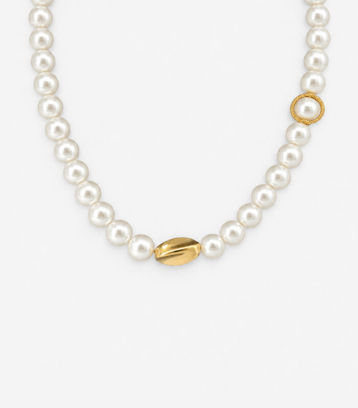Κολιέ MARONI SCULPTED SHELL PEARL
